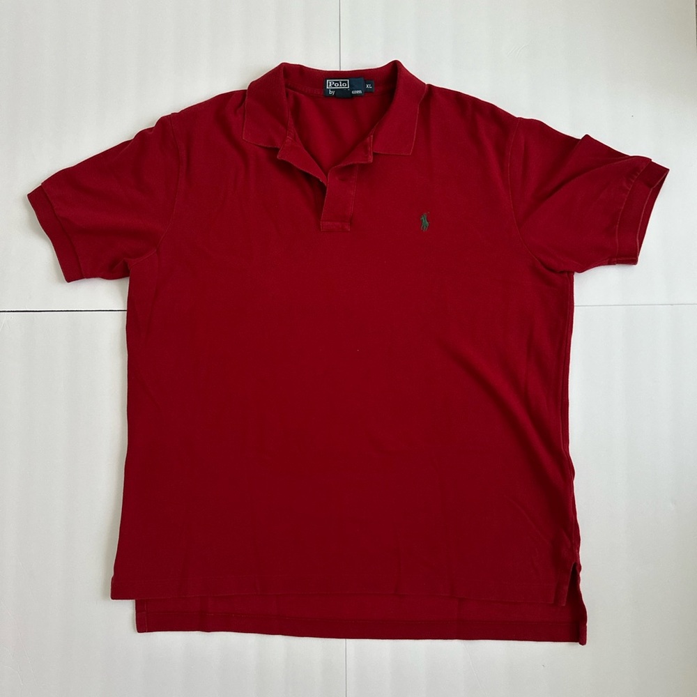 Ralph Lauren Men's Red Polo Shirt